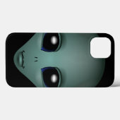 Alien iPad Case Cute Grey E.T. iPad Case (Achterkant (horizontaal))