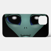 Alien iPad Case Cute Grey E.T. iPad Case (Achterkant (horizontaal))