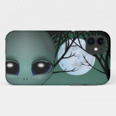 Alien iPhone5 Coque mignon E.T. téléphone portable (Dos (Horizontal))