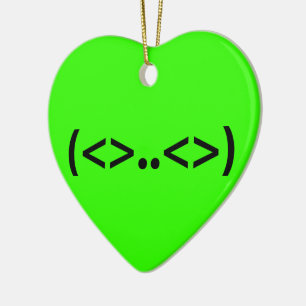 ALIEN Japans Emoticon Keramisch Ornament