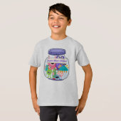 Alien Jar Schud de Aliens niet T-shirt (Voorkant volledig)