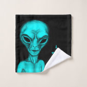 Alien, je veux croire (Gant de toilette)
