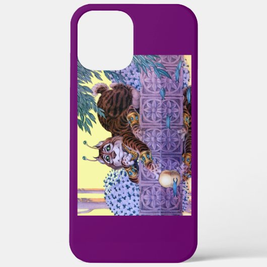 Alien Kat iPhone 12 Hoesje (Achterkant)