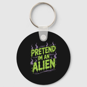 Alien kostuum  sleutelhanger