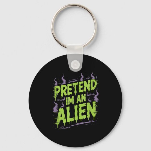 Alien kostuum sleutelhanger (Voorkant)