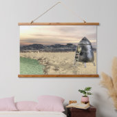 Alien Lander Hangend Wandkleed (Slaapkamer)