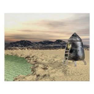 Alien Lander Poster Perfect Poster