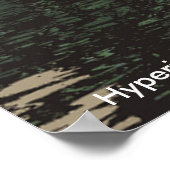 ALIEN LANDSCHAP /LAGUNE IN HYPERION Sci_Fi Poster (Hoek)