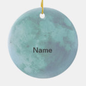 Alien Leader-ruimteschip Keramisch Ornament (Achterkant)