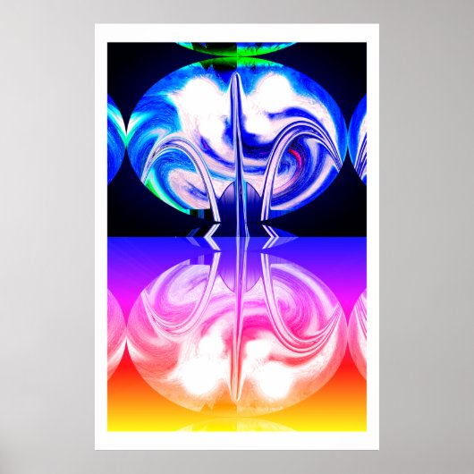 Alien life art poster (Voorkant)