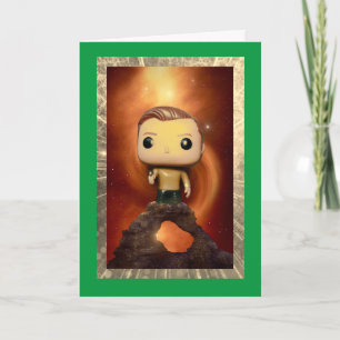 Alien Life at 40, 5" x 7" Carte d'anniversaire pli