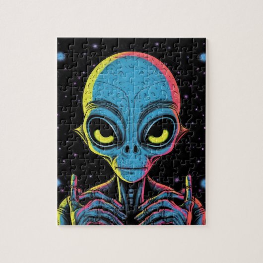 Alien Life Legpuzzel (Verticaal)