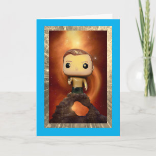 Alien Life op 50, 5 "x 7" Gevouwen Verjaardag Kaar Kaart