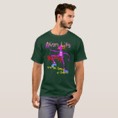 Alien Life, Wolley T-Shirt (Devant entier)