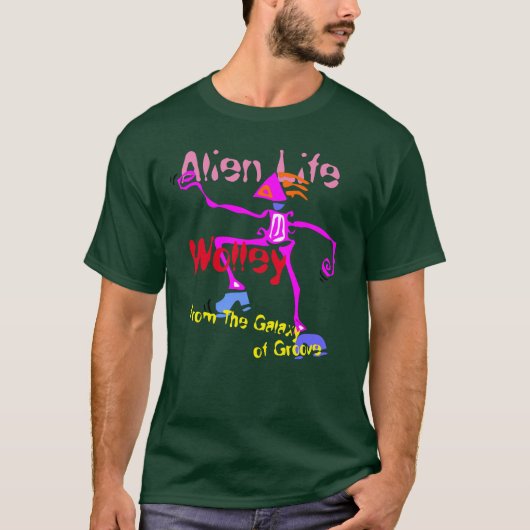 Alien Life, Wolley T-Shirt (Devant)