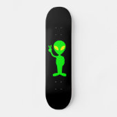 ALIEN LITTLE GREEN MAN SKATEBOARD (Voorkant)