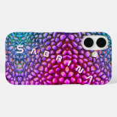 Alien Lizard Stonephone met jouw naam Case-Mate iPhone Case (Achterkant (horizontaal))
