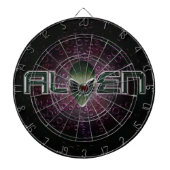 Alien logo-dartboard dartbord (Voorkant)
