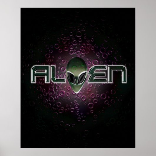 ALIEN Logo Poster (Voorkant)