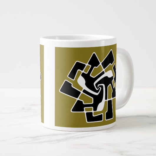 Alien Logo Tri-Arrow Extra Grote Beker (Voorkant rechts)