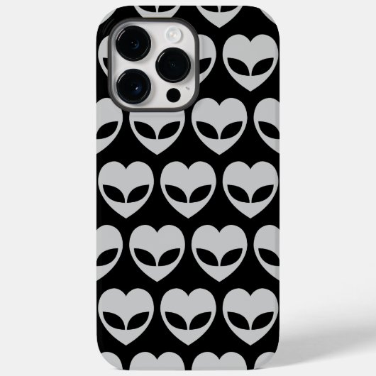 Alien Love Heart Coque-Mate coque iphone (Verso)