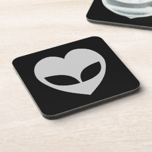 Alien Love Heart Dessous de verre