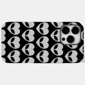 Alien Love Heart Hoesje-Mate iPhone Case (Achterkant (horizontaal))
