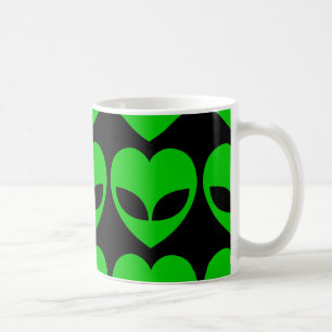 Alien Love Heart Koffiemok