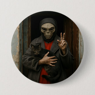 Alien Love Ronde Button 7,6 Cm