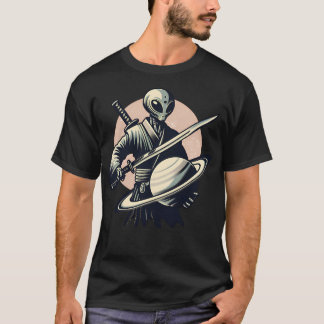 Alien Lovertrendy UFO Shirt Retro Alien Friends Gr