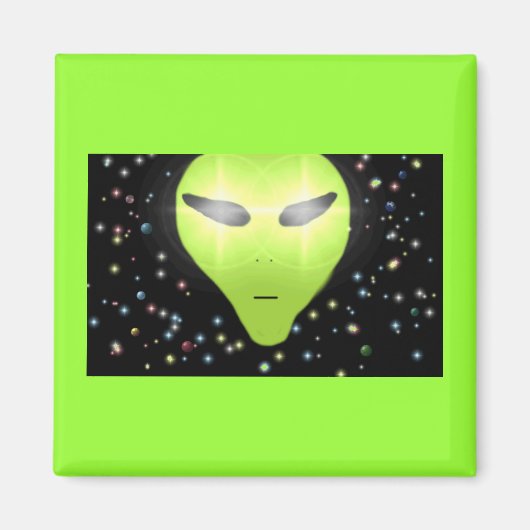 Alien magnet magneet (Voorkant)