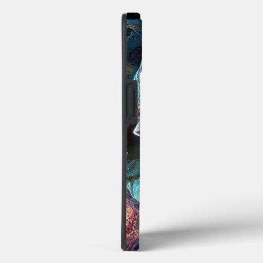Alien Man Surreal Sci-Fi Art Case-Mate iPhone Case (Achterkant / Rechts)