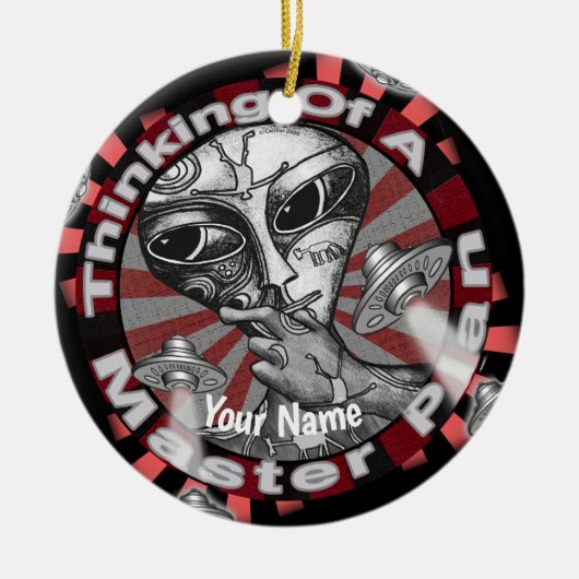 Alien Master Plan ornament (Voorkant)