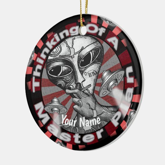 Alien Master Plan ornament (Links)