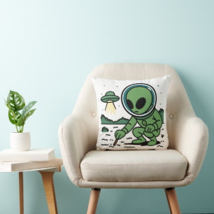 Alien Melancholy Kussen