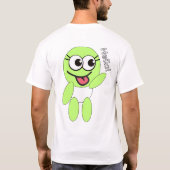Alien mignon Emoji T-Shirt (Dos)