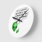 Alien Moederdag Ronde Klok (Hoek)