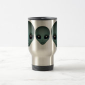 Alien Mok Grijze buitenaardse bekers en Alien Glas (Center)