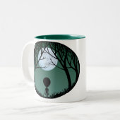 Alien Mok Grijze buitenaardse bekers en Alien Glas (Voorkant links)