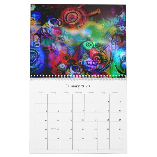 Alien & Monster Agenda 2010 van Cindy Ginter Kalender (Jan 2026)