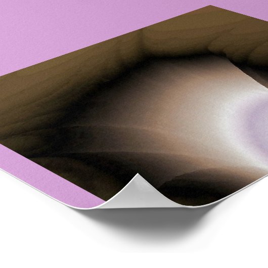 Alien Mountain Cave Poster (Hoek)