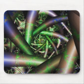 Alien | Multicolor Fractal Art Muismat (Voorkant)