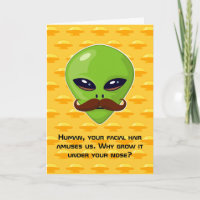 Alien Mustache (verjaardag)