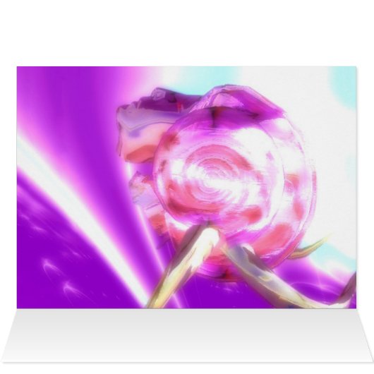 ALIEN NEREIDE /NYMPH D'EAU, ROSE SEASHELL Sci-Fi (Intérieur Horizontal (Haut))