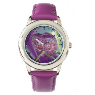ALIEN NEREIDE/NYMPH WATER,PINK SEASHELL Sci-Fi Horloge
