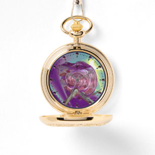 ALIEN NEREIDE/NYMPH WATER,PINK SEASHELL Sci-Fi Horloge