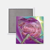 ALIEN NEREIDE/NYMPH WATER,PINK SEASHELL Sci-Fi Magneet (Voorkant / Achterkant)