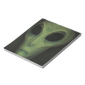 Alien Notitieblok (Gedraaid)