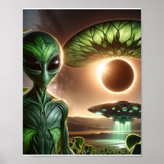 Alien Odyssey: Verbaasde Verduistering Poster (Voorkant)