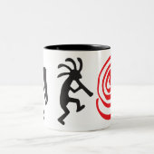 Alien of Human Kokopelli Tweekleurige Koffiemok (Center)